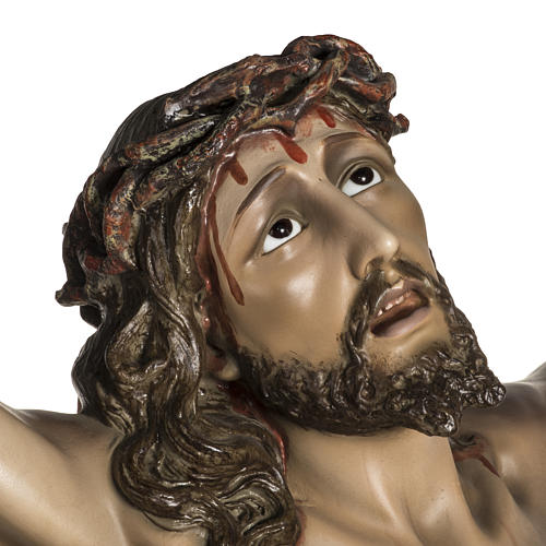 Corpo de Cristo morto pasta de madeira acab. antiquado 5