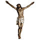 Corpo de Cristo morto pasta de madeira acab. antiquado s1