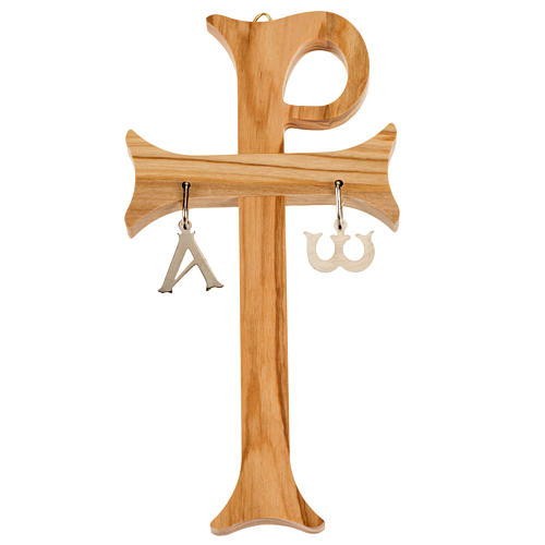 Krzyż Akwilea drewno oliwkowe. 1