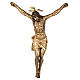 Cuerpo de Cristo muerto 160cm pasta de madera, acabado extra s1