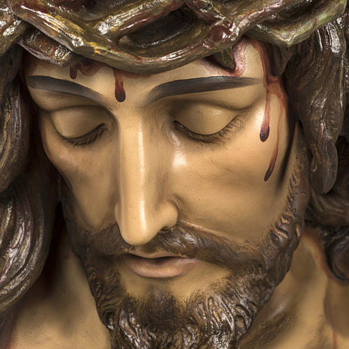 Corpo de Cristo morto 160 cm pasta madeira resplendor acab. extra 5