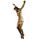 Body of Christ, 160cm in wood paste with extra decorations s14