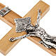 Crucifix for priests in olive wood 16x8 cm s2