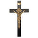 Crucifixo para padres em madeira de carvalho 16x8 cm s1