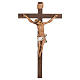 Krucyfiks Fontanini krzyż drewno 38 X 22 ciało Chrystusa pvc s1
