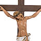 Krucyfiks Fontanini krzyż drewno 38 X 22 ciało Chrystusa pvc s2