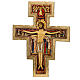 Crucifijo San Damiano estampa sobre madera s1