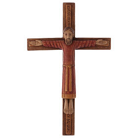 Cristo de Batloo madeira Belém 30x22 cm