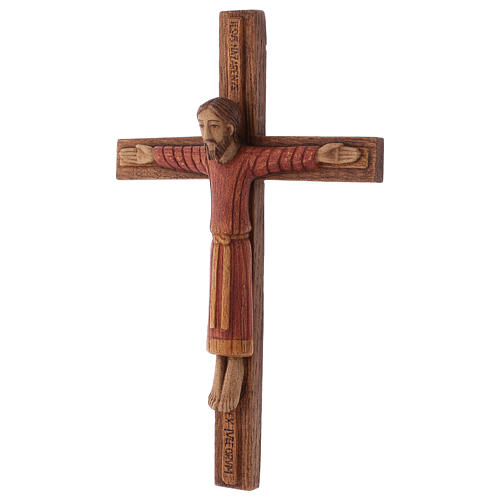 Cristo de Batloo madeira Belém 30x22 cm 3