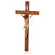 Crucifixo resina e madeira h 55 cm Landi s3