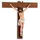 Crocefisso resina e legno h. 70 cm Landi s2