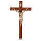 Crucifix résine et bois h 100 cm Landi s1