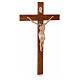 Crucifixo resina e madeira h 100 cm Landi s2
