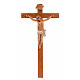 Krucyfiks Fontanini 23 X 13cm krzyż drewno ciało Chrystusa pvc s1