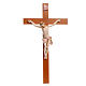 Crucifix bois Chris pvc 54x30 Fontanini type porcelaine s1