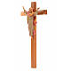 Crucifix bois Chris Ressuscité 25x13 cm Fontanini s3