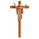 Crocifisso legno Cristo Risorto pvc Fontanini 25x13 cm s1