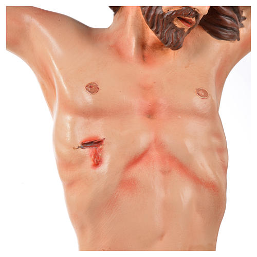 Corpo de Cristo napolitano terracota h 45 cm 3