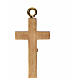 Rosenkranzkreuz aus Grödnertal-Holz, patiniert s4
