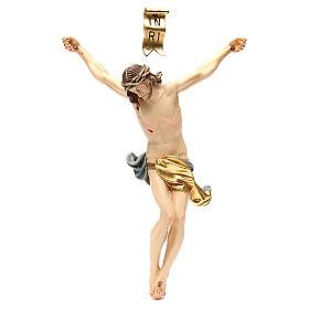 Cuerpo de Cristo modelo Corpus madera coloreada Valgardena