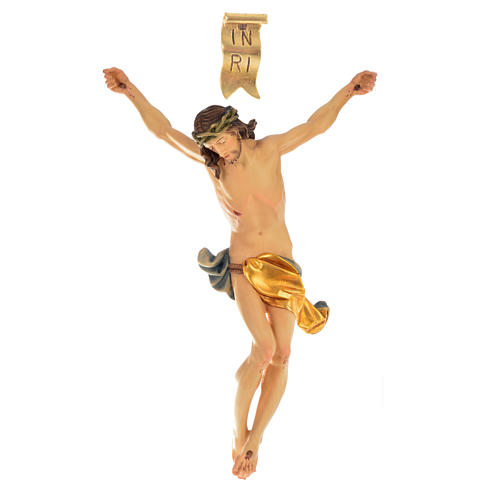 Cuerpo de Cristo modelo Corpus madera coloreada Valgardena 7
