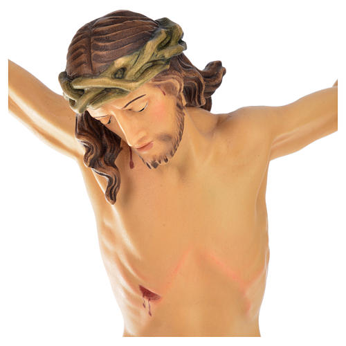 Cuerpo de Cristo modelo Corpus madera coloreada Valgardena 8