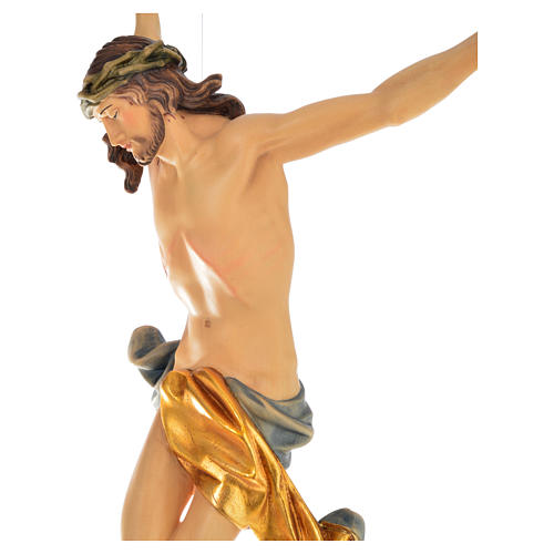 Cuerpo de Cristo modelo Corpus madera coloreada Valgardena 9