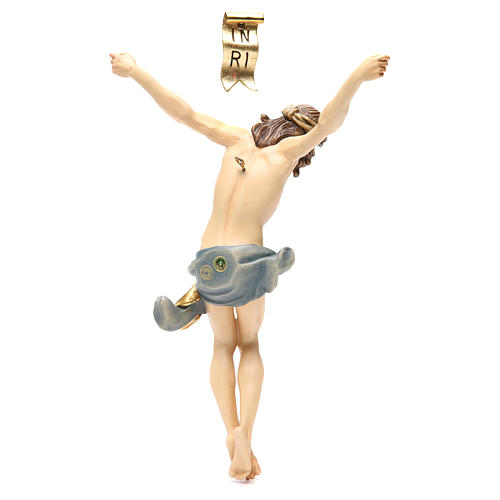 Cuerpo de Cristo modelo Corpus madera coloreada Valgardena 18