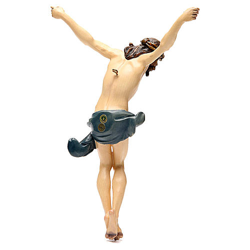 Cuerpo de Cristo modelo Corpus madera coloreada Valgardena 3