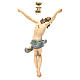 Cuerpo de Cristo modelo Corpus madera coloreada Valgardena s2