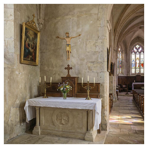 Altenstadt Leib Christi 30cm Grödnertal Holz 2