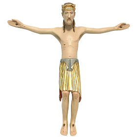 Altenstadt crucifix 30cm in Valgardena wood