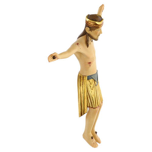 Corps du Christ d'Altenstadt 30 cm bois Val Gardena 5