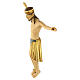 Corps du Christ d'Altenstadt 30 cm bois Val Gardena s4