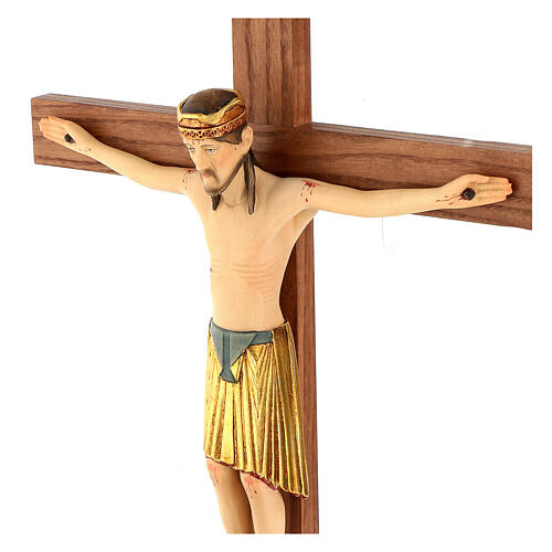 Crucifix d'Altenstadt 52 cm bois Val Gardena 2