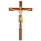 Altenstadt crucifix 52cm in Valgardena wood s1