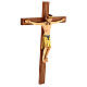 Altenstadt crucifix 52cm in Valgardena wood s4