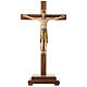 Crucifix d'Altenstadt avec base 52 cm bois Val Gardena s1