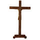 Altenstadt crucifix with base, 52cm in Valgardena wood s5