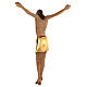 Stylised body of Christ in coloured Valgardena wood s6
