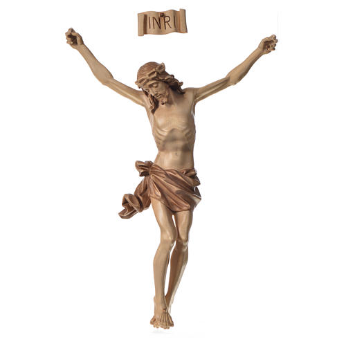 Body of Christ in Valgardena wood, multi-patinated model 1