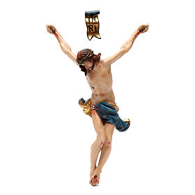 Cuerpo de Cristo madera Valgardena Antiguo Gold