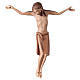 Ciało Chrystusa styl romański drewno Valgardena patynowany s1
