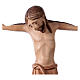 Corpo de Cristo estilo românico madeira Val Gardena pátina múltipla s2