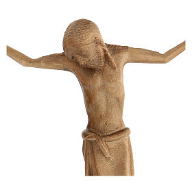 Corpo de Cristo estilo românico madeira Val Gardena patinada