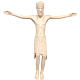 Body of Christ in Valgardena wood, natural wax, Altenstadt s1