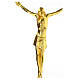 Corpo di Cristo stilizzato legno Valgardena Gold s2