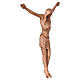 Body of Christ, stylised in Valgardena wood, patinated s3