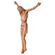 Corps du Christ stylisé bois finition patinée Valgardena s2