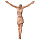 Body of Christ, stylised in Valgardena wood, patinated s4